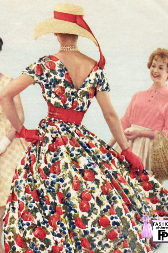Womens Fall Fashion 2023 Women's Vintage Dress 1950s Retro