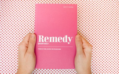 picture of remedy quarterly cooking and essay magazine