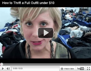 VIDEO: How to Thrift a Full Outfit Under $10 3