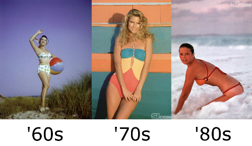 vintage bathing suits 60s 70s 80s