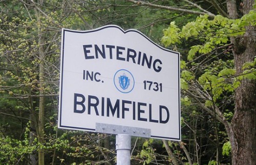 brimfield antique show sign