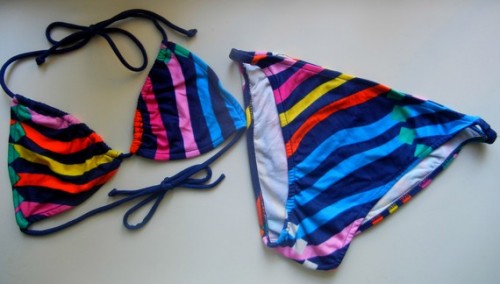 1970s striped string vintage bikini etsy
