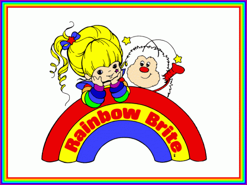 rainbow brite cartoon character 80s