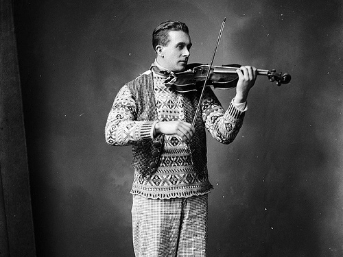 1920s fair isle sweater