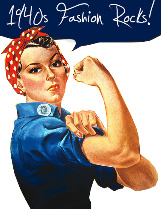 we can do it 1940s poster