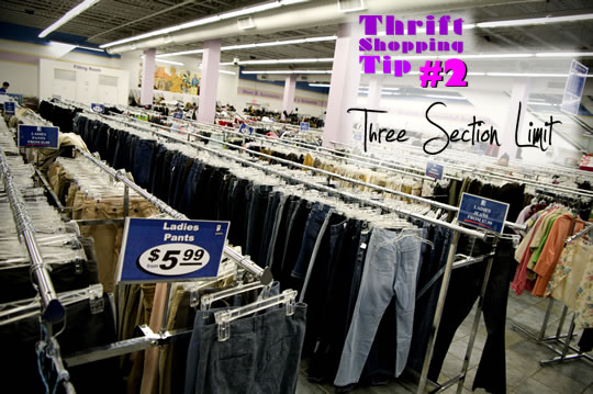 Thift Store Clothes Racks