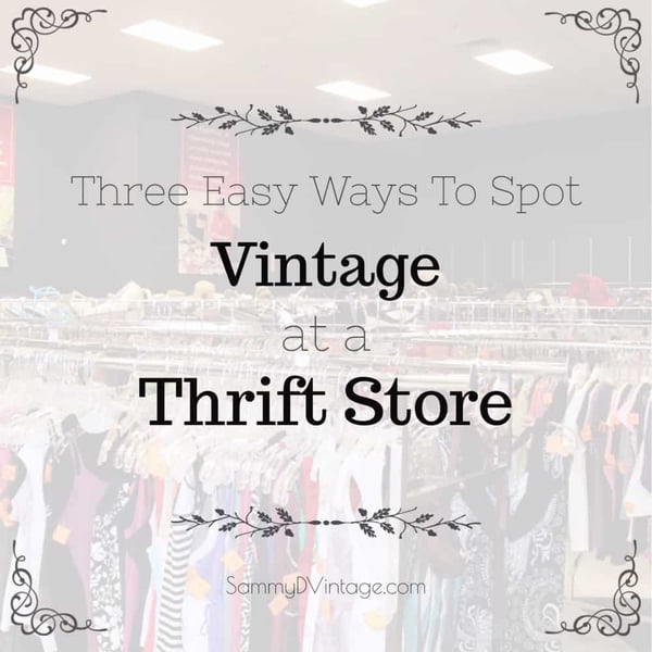How to Identify Vintage Clothing Labels in a Thrift Store 15