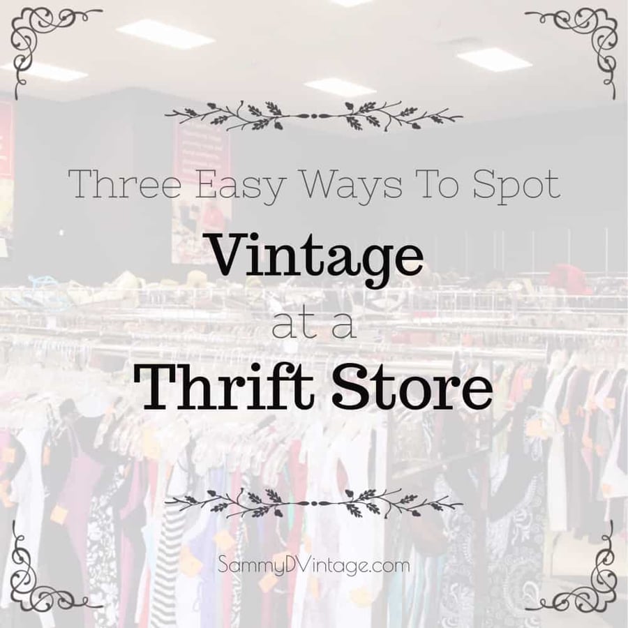 How to Identify Vintage Clothing Labels in a Thrift Store 6