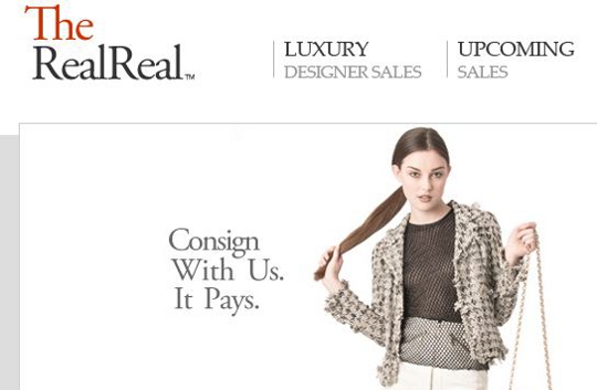 the real real is a consignment store online