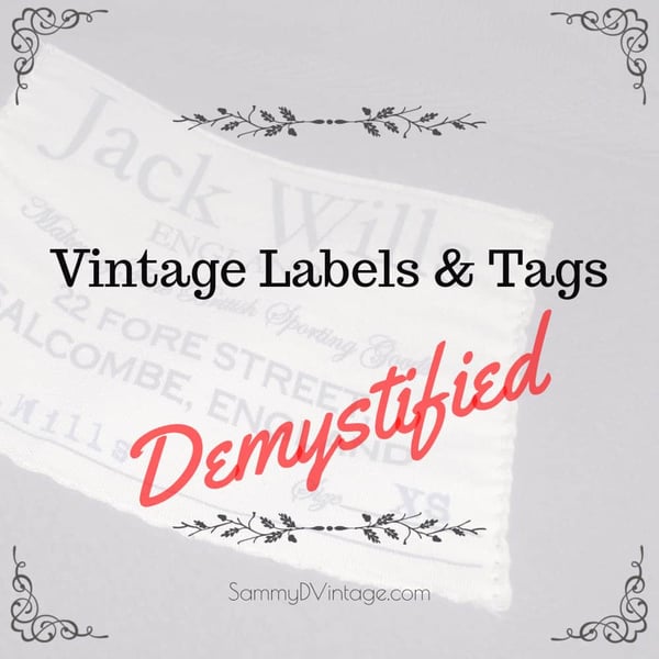 13 Tips for Identifying Vintage Clothing Labels & Tags 4