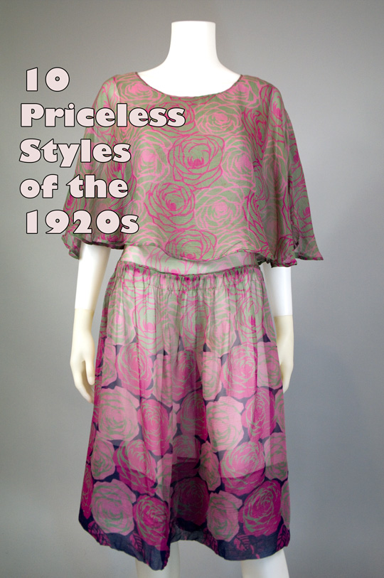 1920s art deco dress clothing trends