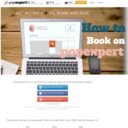how to book on Pop Expert