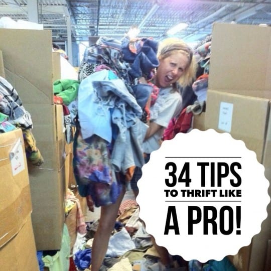 34 Tips to Thrift Store Shop Like a Pro! (Pass On to Newbies!) 1