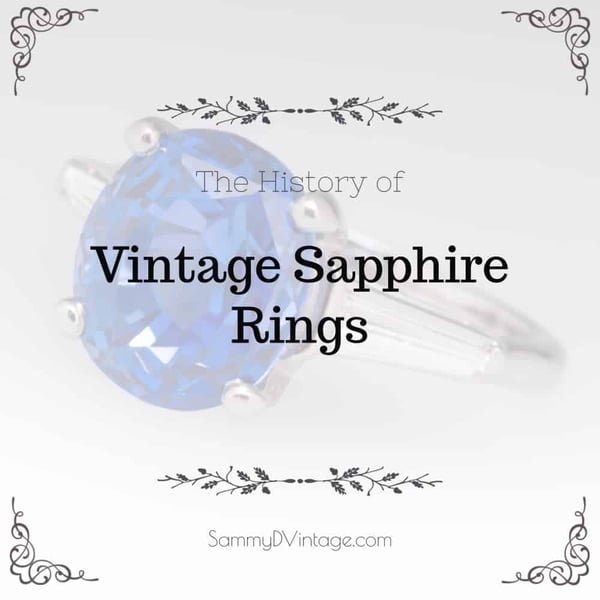 The History of (Vintage) Sapphire Rings 67
