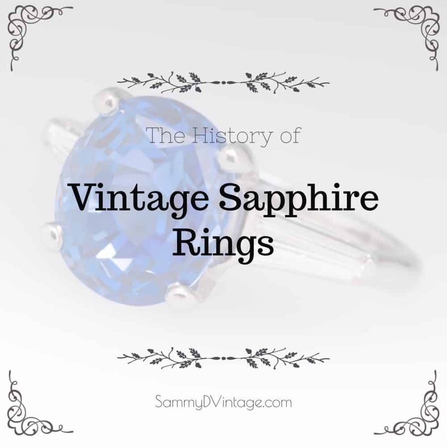 The History of (Vintage) Sapphire Rings 35