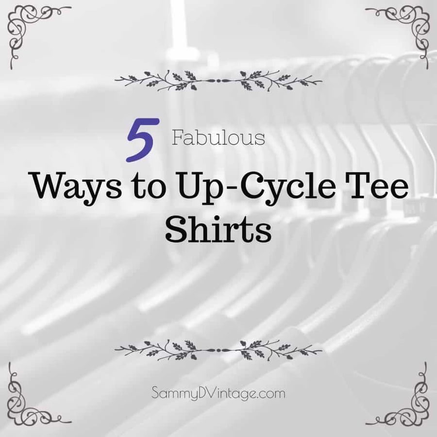 5 Fabulous Ways to Up-Cycle Tee Shirts 19