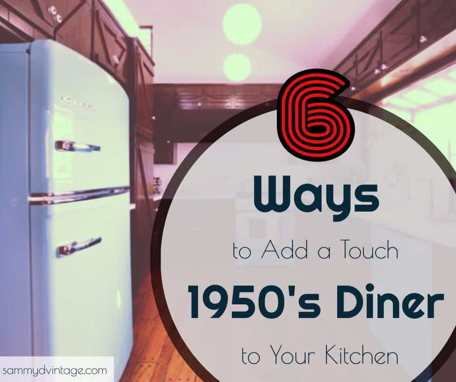 6 Ways to Add a Touch of 1950's Diner to Your Kitchen 16