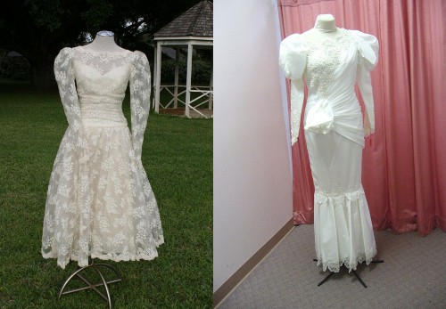 1920s-1980s: How to Identify the Era of a Vintage Wedding Dress 23