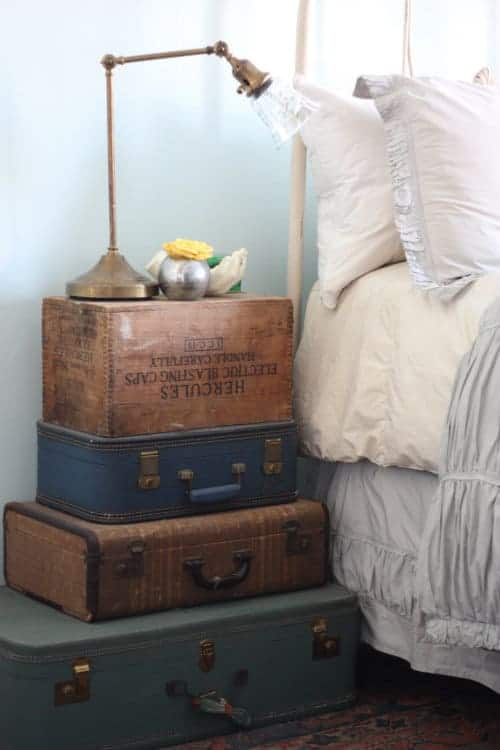 3 Ways To Create Your Own Nightstand With Thrift Shop Items