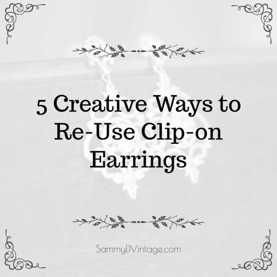 5 Creative Ways to Re-Use Clip-on Earrings 29