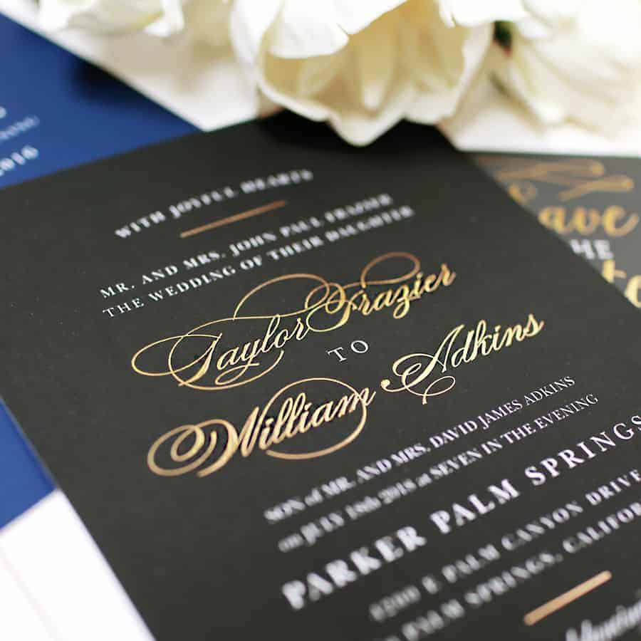 7 Vintage Wedding Invitations 23
