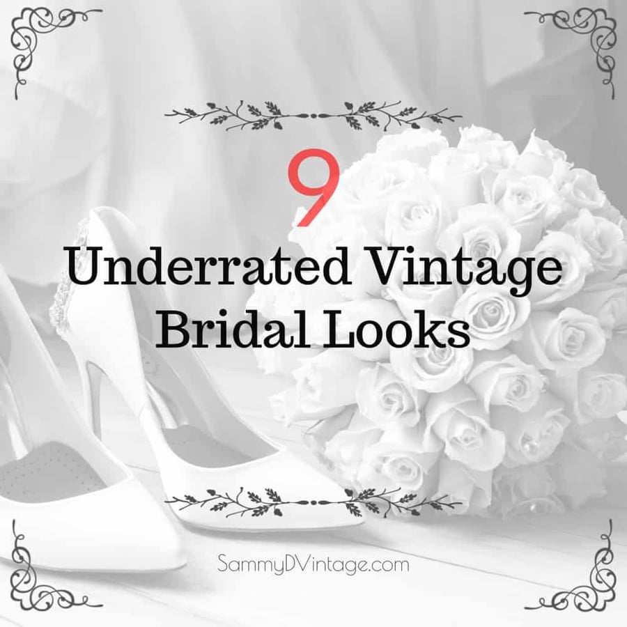 9 Underrated Vintage Bridal Looks 17