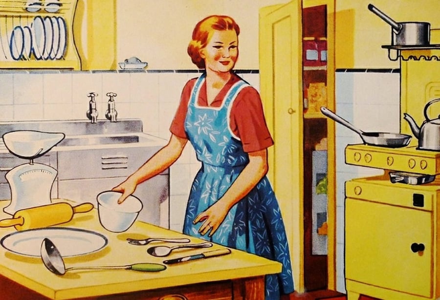 How to Add Vintage Pieces in Your Kitchen 71