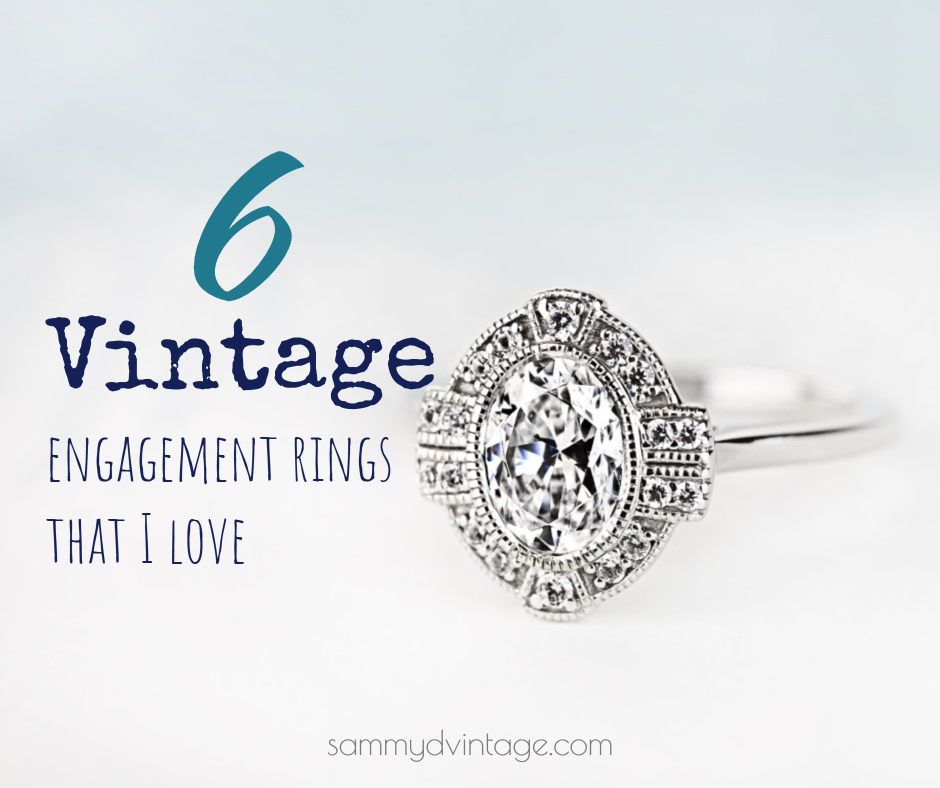 6 Vintage Engagement Rings That I Love & Are Perfect For A Modern Bride 25