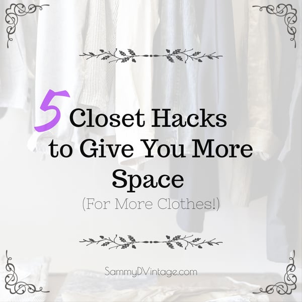 5 Closet Hacks to Give You More Space (For More Clothes!) 21