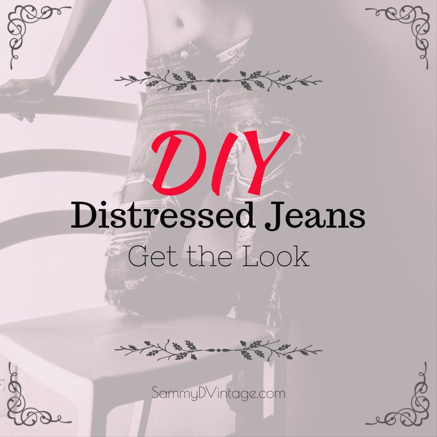 DIY Distressed Jeans: Get the Look 27