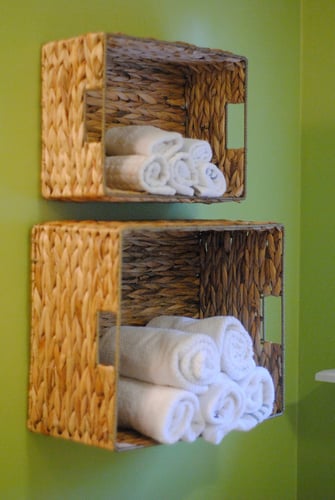 Basket Towel Holders: How to Make One Yourself 106