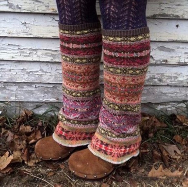 Make Legwarmers from a Sweater: Super Easy No-Sew Project 43