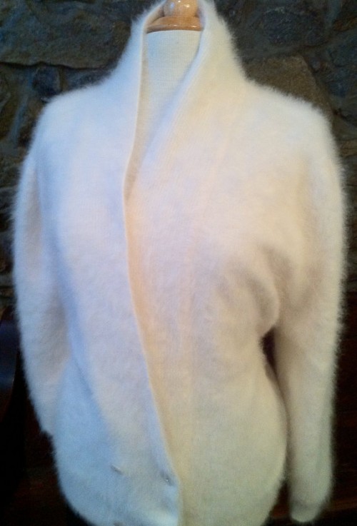 Angora Rabbit Hair Fur Vintage Sweater
