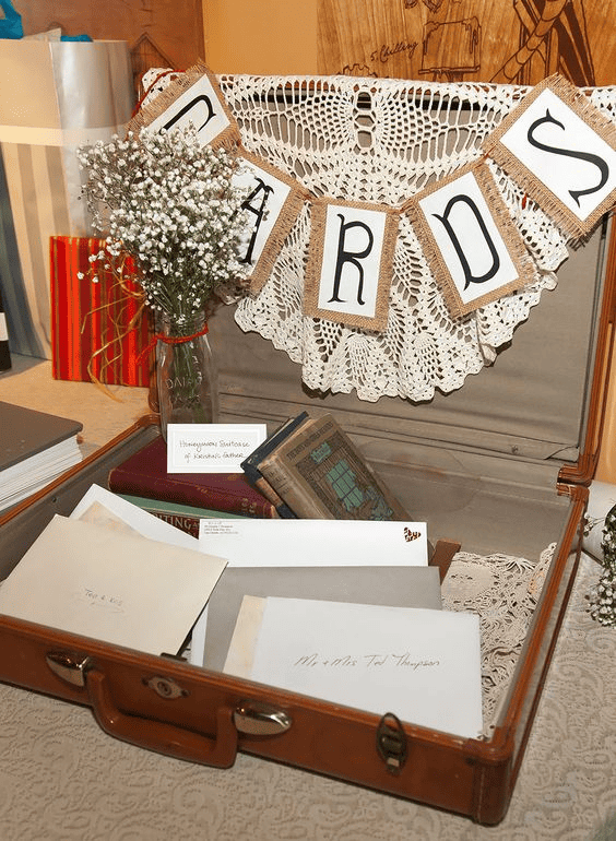 Personalized Vintage Wedding Card Box [30 Min DIY Project] 33